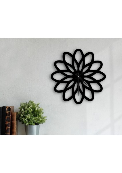 Gift Dekoratif 45CM Ahşap Duvar Saati-49