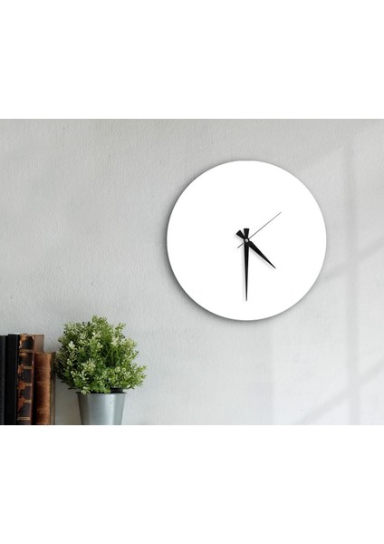 Gift Dekoratif 45CM Ahşap Duvar Saati-39