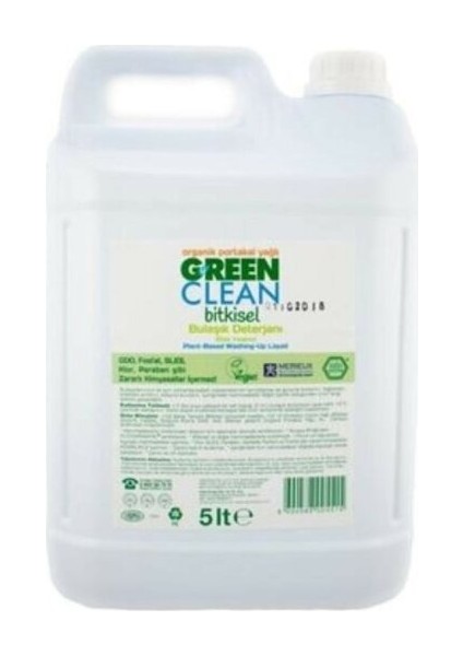 5 Lt Organik Elde Bulaşık Deterjanı