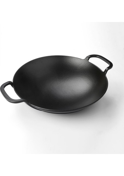 Wok Metal Kulplu 38 cm. Tava