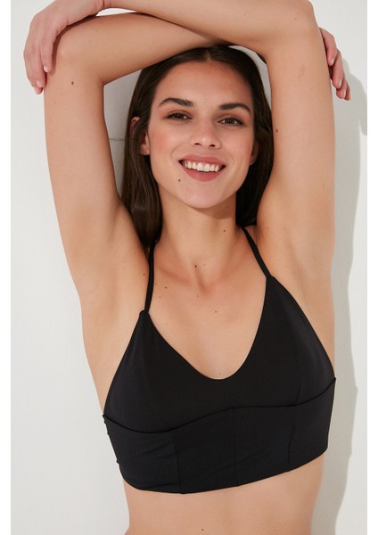 Siyah Rennes Tee Bikini Üstü modelleri