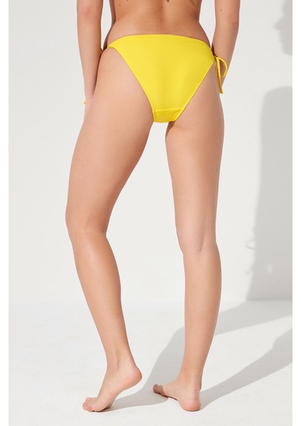 Sarı Basic Bikini Altı