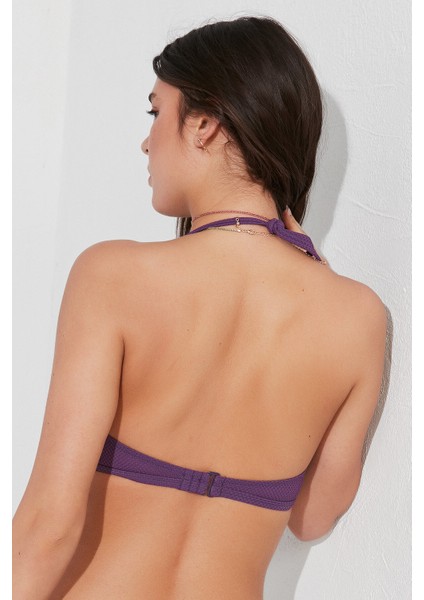 Mor Violet U-Twist Bikini Üstü indirimleri