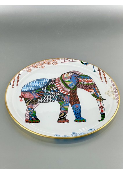 Elephant Beyaz Tepsi 31 cm