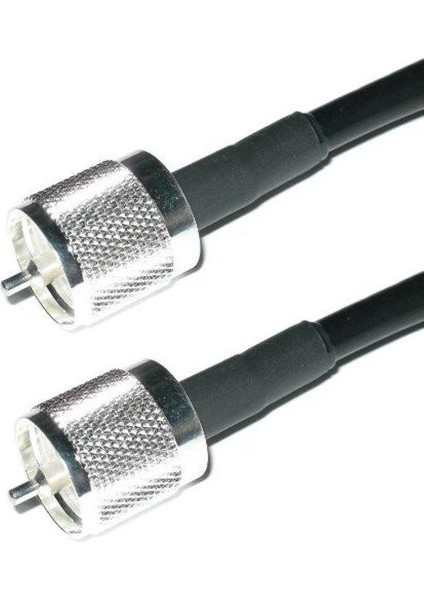 Yeka PL-259 Uhf Erkek-Erkek Kablo 15 mt