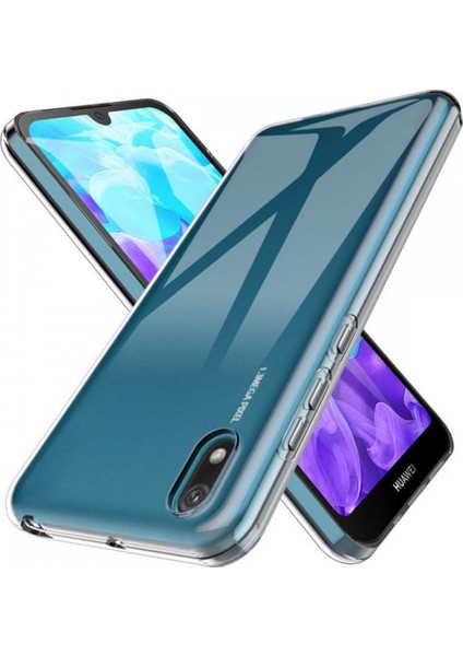 Huawei Y5 2019 Kılıf Şeffaf Silikon Lüx