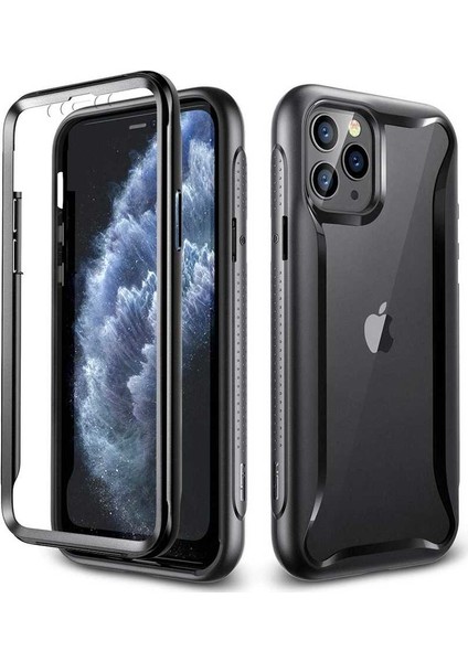 iPhone 11 Pro Kılıf Hybrid Armor Bk