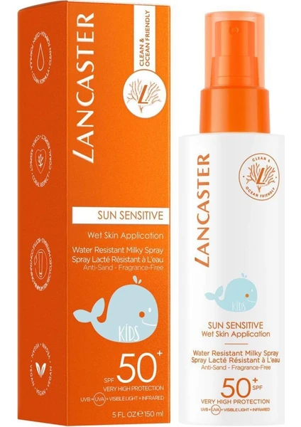 Sun Sensitive Kids Milky Spray Spf50 150 Ml