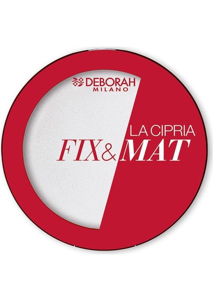 La Cipria Mat And Fix Pudra