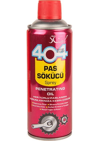 Pas Sökücü -Pas Önleyici -Yağlayıcı Sprey 400ML