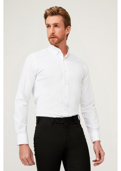 Yd Uzun Kol Slim Fit Gömlek