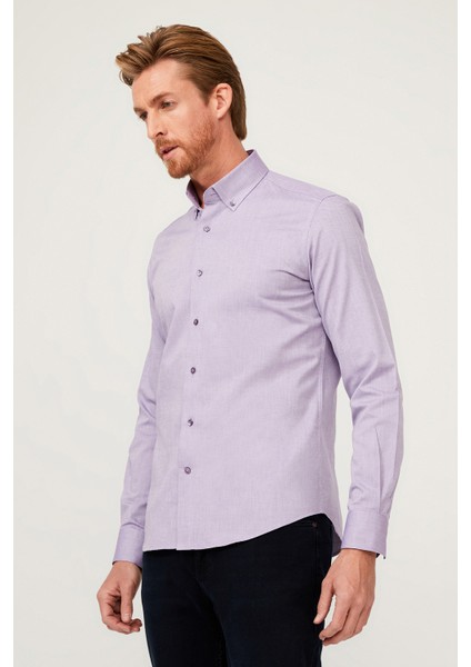 Yd Uzun Kol Slim Fit Gömlek