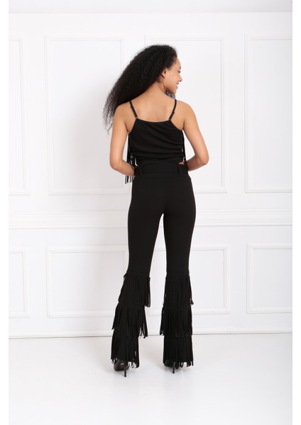 Önü Püsküllü Askılı Çelik Kumaş Atlet | ATLT33145 fiyatları