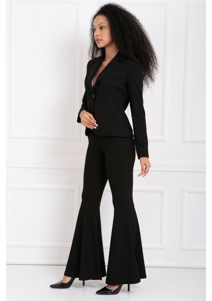 5 Cm.kumaş Kaplama Kemerli Diz Altı Volanlı Pike Pantolon | PNT32971 fiyatları