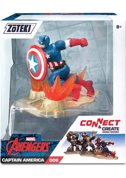 Zoteki Marvel Avengers Kahramanları - Captain America TEK00000