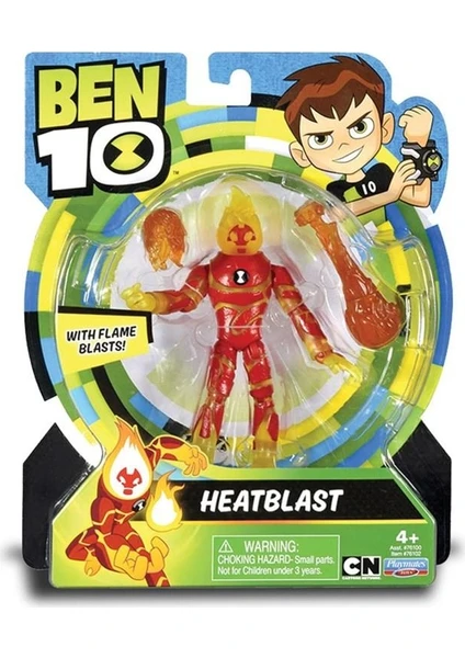 Ben 10 Aksiyon Figürleri S1 W14 - Heatblast BEN68000