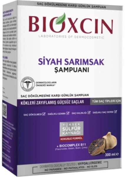 Siyah Sarımsak Şampuanı 300 ml