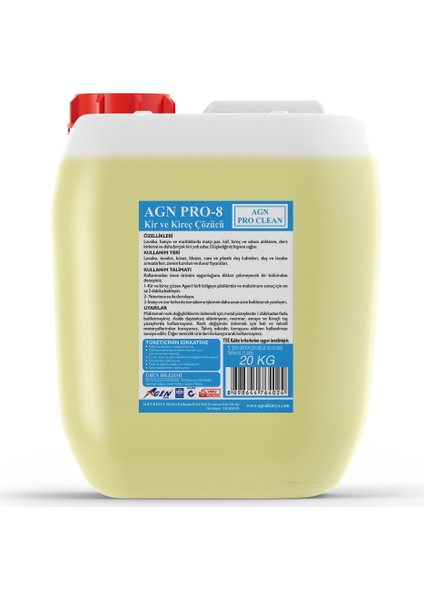 Kir ve Kireç Çözücü 20 kg