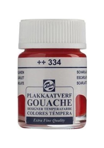 Guaj Boya Tüp 16 ml Renk Seçenekleri 334 Scarlet