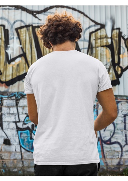 Unisex Beyaz Ön Dijital Baskılı T-Shirt fiyatları