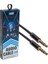 PM-3839 3.5 mm 4 Boğumlu Erkek/erkek Metal Başlıklı Stereo Aux Kablo 1