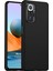 Matte Silicone Xiaomi Redmi Note 10 Pro Kılıf Siyah 1