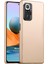 Matte Silicone Xiaomi Redmi Note 10 Pro Kılıf Gold 1