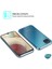 Samsung Galaxy A12 Kılıf 6 Tarafı Tam Full Koruma 360 Clear Soft Şeffaf 3