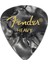 Premium Celluloid Picks Black Moto Heavy - 1 Adet Pena 1