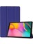 Samsung Tab A 8.0 (2019) T290 Smart Cover Standlı Kılıf Lacivert + Nano Ekran Koruyucu Lacivert 1