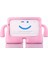 Apple iPad 6 Air 2 Maskotlu Standlı Kılıf Pembe Pembe 1