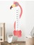 Sevimli Flamingo Boy Ölçer Sticker-Çocuk Bebek Odası Sticker 1