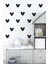 Siyah Mickey Çocuk Odası Duvar Sticker 1