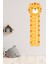 Sevimli Kaplan Çocuk Bebek Odası Boy Cetveli STICKER(42X135CM) 1