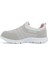 EVA Kız Çocuk Sneaker Koşu & Yürüyüş Ayakkabısı Gri / Pembe 4