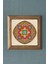 Mandala Masif Çerçeveli Taş Tablo-Wall Decor- Oscar Stone Decor 28X28 cm 1