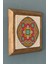 Mandala Masif Çerçeveli Taş Tablo-Wall Decor- Oscar Stone Decor 28X28 cm 2