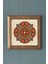 Mandala-Masif Çerçeveli Taş Tablo-Wall Decor- Oscar Stone Decor 28X28 cm 1