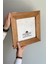 Hat Sanatı-Masif Çerçeveli Taş Tablo-Wall Decor- Oscar Stone Decor 28X28 cm 5
