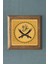 Hz. Ali Masif Çerçeveli Taş Tablo-Wall Decor- Oscar Stone Decor 28X28 cm 1