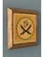Hz. Ali Masif Çerçeveli Taş Tablo-Wall Decor- Oscar Stone Decor 28X28 cm 2