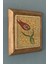 Lale Temalı Masif Çerçeveli Taş Tablo-Duvar Dekoru- Oscar Stone Decor 28X28 cm 2