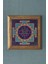 Masif Çerçeveli Sri Yantra Desenli Taş Tablo Oscar Stone Decor 28X28 cm 1