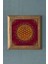 Masif Çerçeveli Chakra Geometric Taş Tablo- Duvar Dekoru- Oscar Stone Decor 28X28 Cm-Wall Decor 1