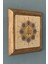 Masif Çerçeveli Allah Hat Yazı Taş Tablo- Duvar Dekoru- Oscar Stone Decor 28X28 Cm-Wall Decor 2