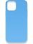 Apple iPhone 12 Pro Kılıf Silikon Içi Kadife Nano - Mavi 1