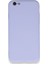 Apple iPhone 6 Kamera Korumalı Kılıf Silikon Içi Kadife Nano - Lila 1