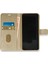 Xiaomi Redmi Note 8 Kılıf Kapaklı Cüzdan Standlı - Gold 2