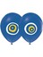 Nazar Boncuk Baskılı Mavi Balon 10 Adet 1