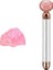 Titreşimli Güzellik Masaj Kalemi Doğal Pink Jade (Yeşim) Taş, Gümüş Çubuk 3
